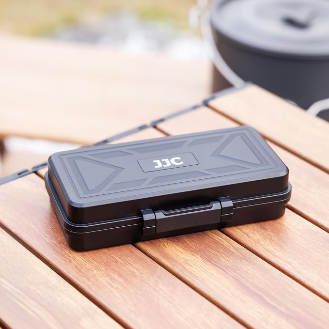 JJC Camera Battery SD Card Case