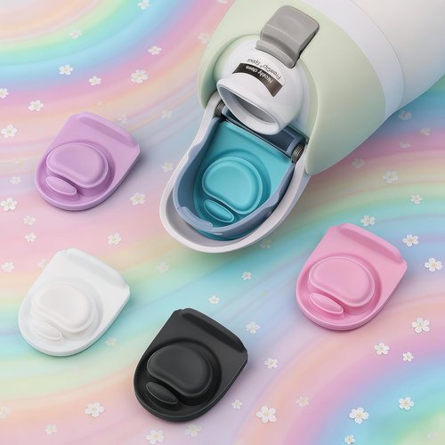 Joshey Rubber Seal Replacement Stoppers - 4 Pack Compatible with Owala Freesip Bottles | Multi-Color Silicone Gaskets