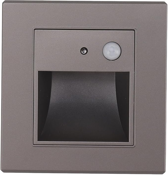 Kikumi Recessed Stair Light, Motion Sensor Step Light for Home PC 3000K
