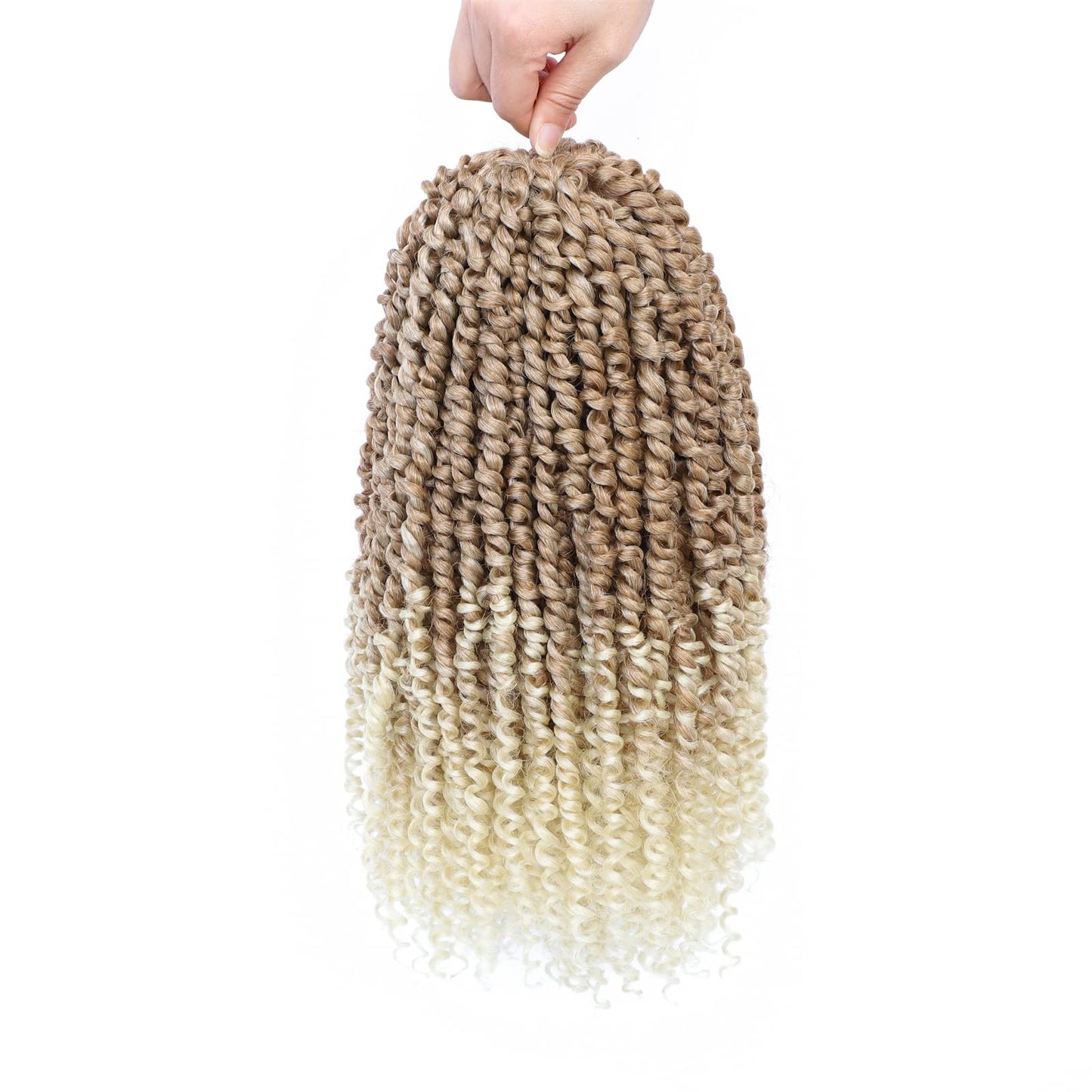 Nice One Passion Twist Hair - 8 Packs 12 Inch Passion Twist Crochet Hair For Women, Crochet Pretwisted Curly Hair Passion Twists