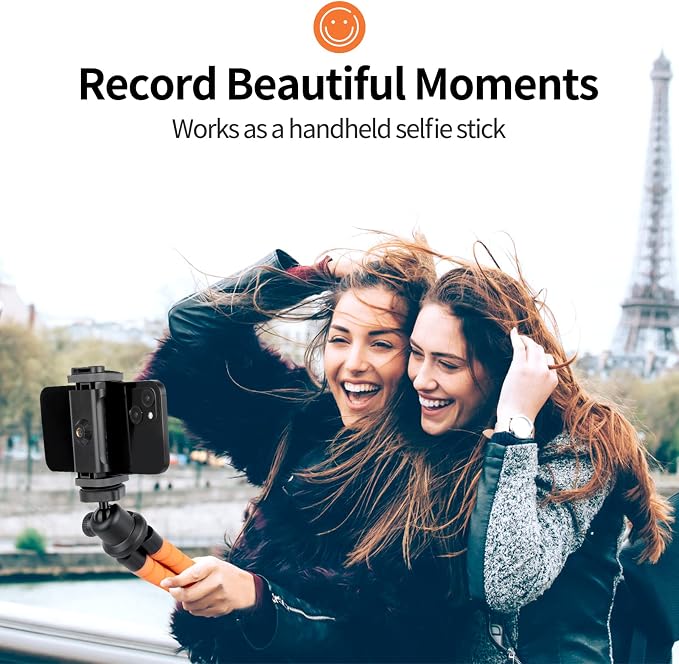 Aureday Phone Tripod, Flexible Tripod