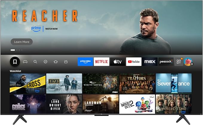 TCL 85 Inch Class QM64L Series | Mini LED QLED 4K HDR Smart Fire TV | 85QM64L, 2026 | 120Hz-144Hz High Brightness, Dolby Vision Atmos, Alexa+ Voice Remote AI Streaming Television | Amazon Exclusive