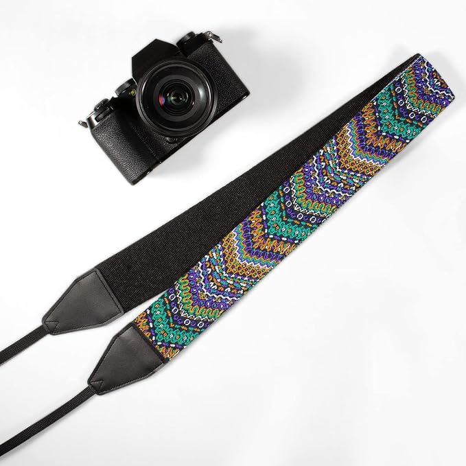 Camera Strap, Jacquard Weave 2" Shoulder Neck Straps