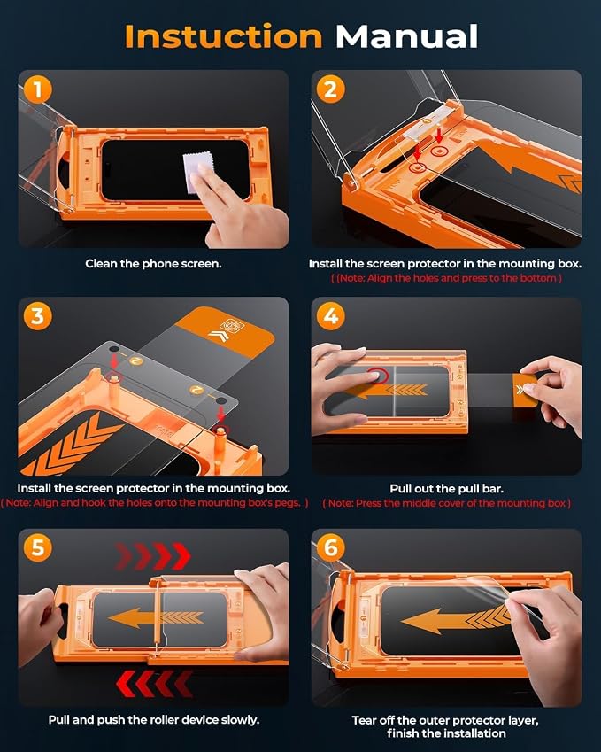 MRGLAS TOP 9H+ Glass 2+2 Packs for iPhone Air Privacy Screen Protector