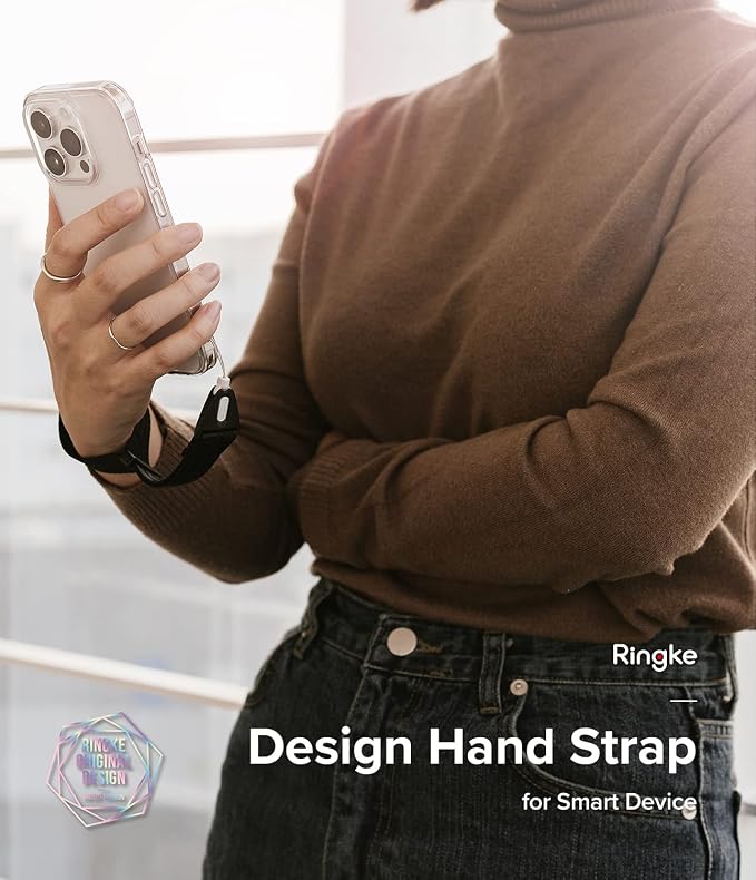 Ringke Hand Strap Designed for Camera Strap and Phone Strap, Adjustable Sturdy