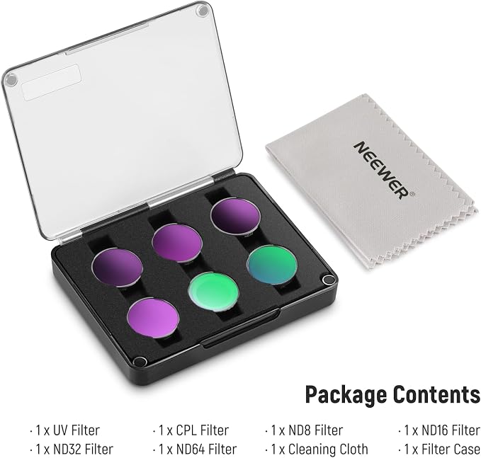 NEEWER ND Filter Kit Compatible