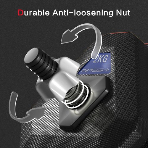 Adjustable Weight Dumbbell Set, 22LB/44LB/66LB Free Weights with Connector, 3 in 1 Dumbbells Barbell Set and Push Up Stand, Home Gym Fitness Exercises Suitable for Men Women (44)