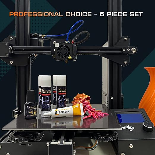 Essential 3D Printing Accessories Kit Includes 3D Printer Glue Sticks Adhesive