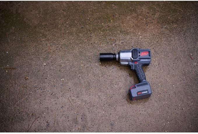 Ingersoll Rand W8191 1" 20V Cordless Impact Wrench Bare Tool, 2000 ft-lb Torque, Friction Ring Thru-hole, Pistol