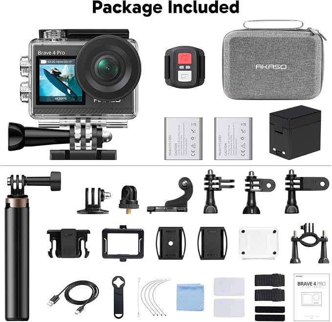 AKASO Brave 4 Pro Action Camera