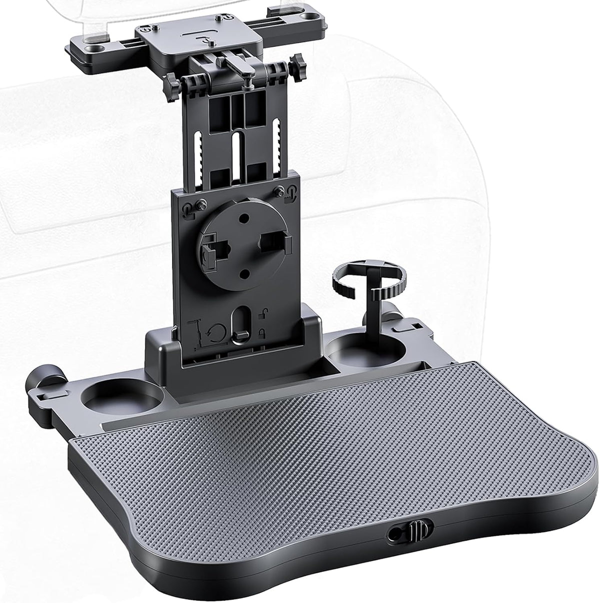 Car Steering Wheel Tray Back Seat Tray,Extension Steering Wheel Desk Car Food Eating Tray Table,Car Laptop Desk with Phone/Tablet/Cup Holder for SUVs,Trucks & Vans