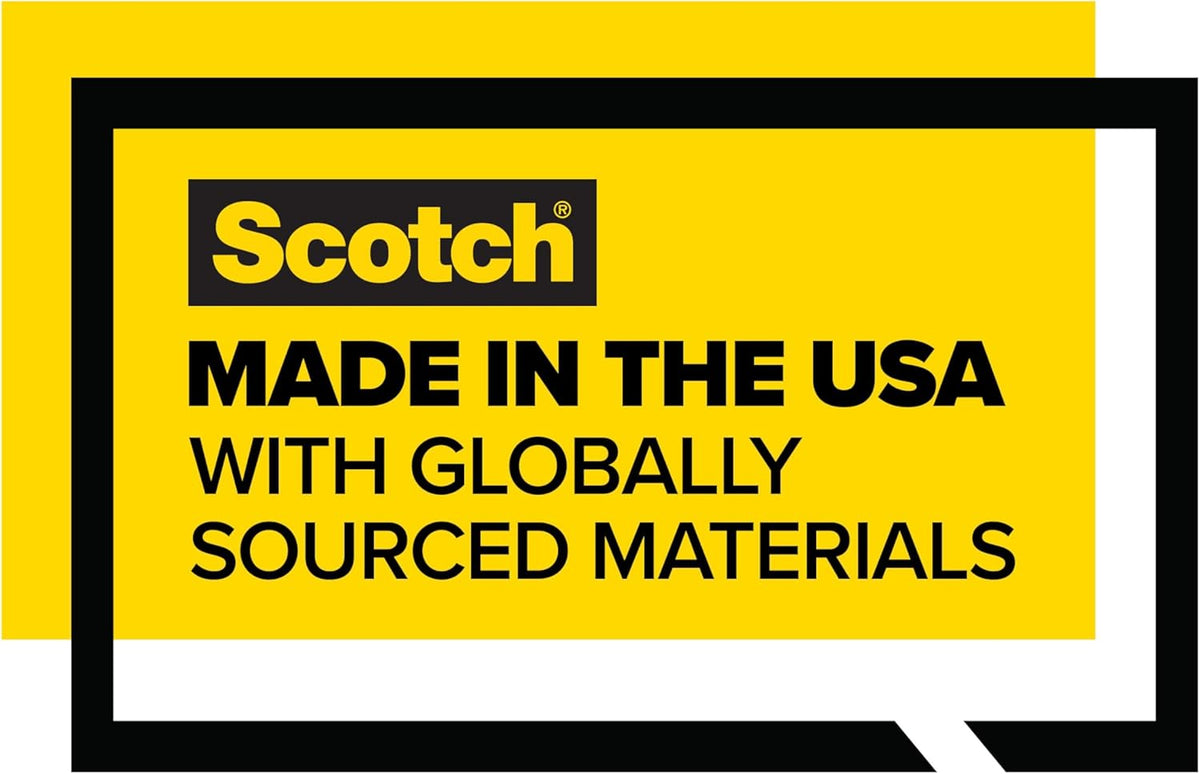 Scotch Heavy Duty Packing Tape - Clear Shipping Tape for Moving Boxes | 1.88 in. x 22.2 yd., 6 Rolls
