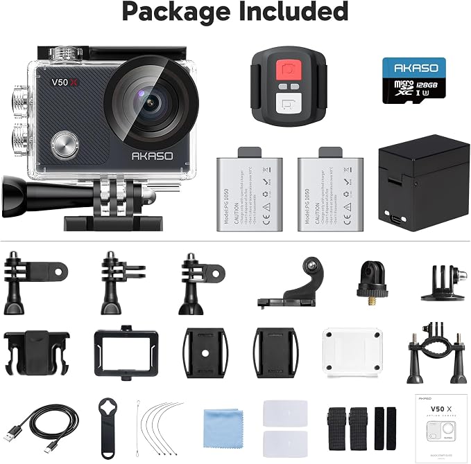 AKASO V50X Native 4K30fps WiFi Action Camera