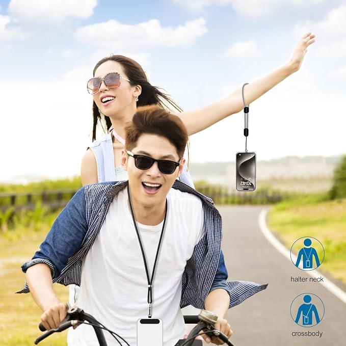 takyu Cell Phone Lanyard, Crossbody Phone Lanyard 1 Pack Adjustable Neck Strap