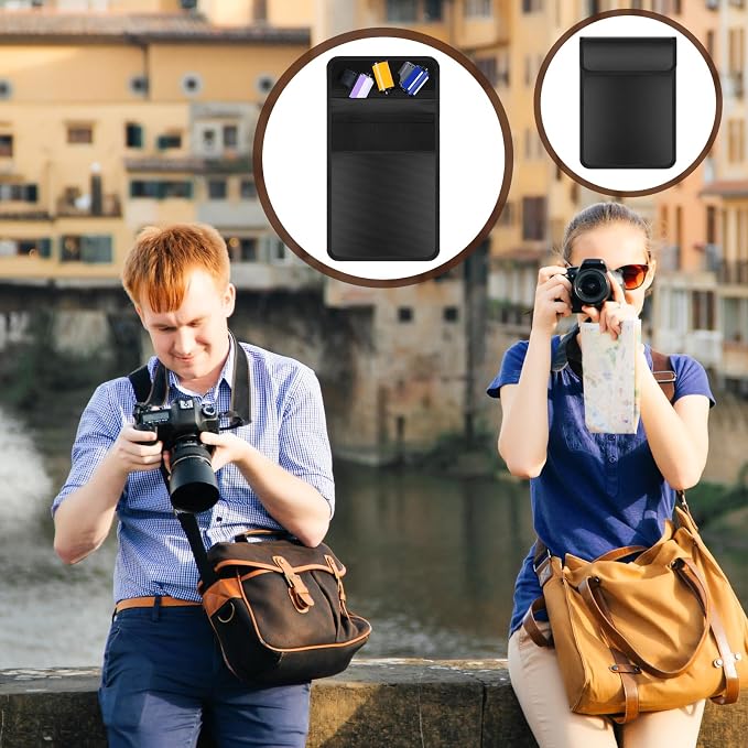 2 Pieces 711-11b Filmguard Bag Waterproof Storage Carrying Case Xray Proof Bags