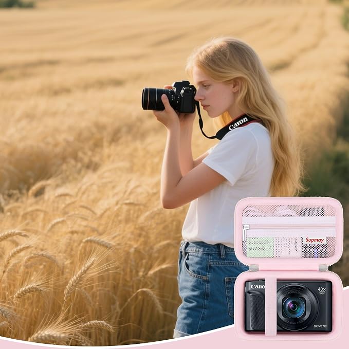 Hard Carrying Case for Canon PowerShot SX740 HS/ SX730 HS/ SX720 HS/ SX620 HS/