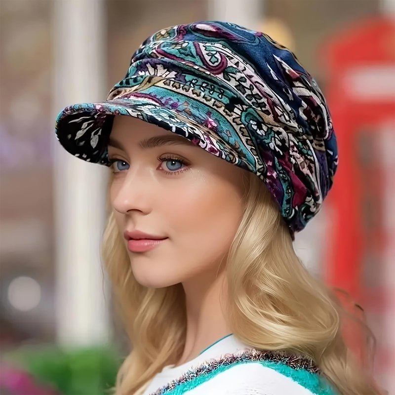 XYIYI Dazzling Color Women Cancer Headwear Soft Chemo Beanie Baseball Cap