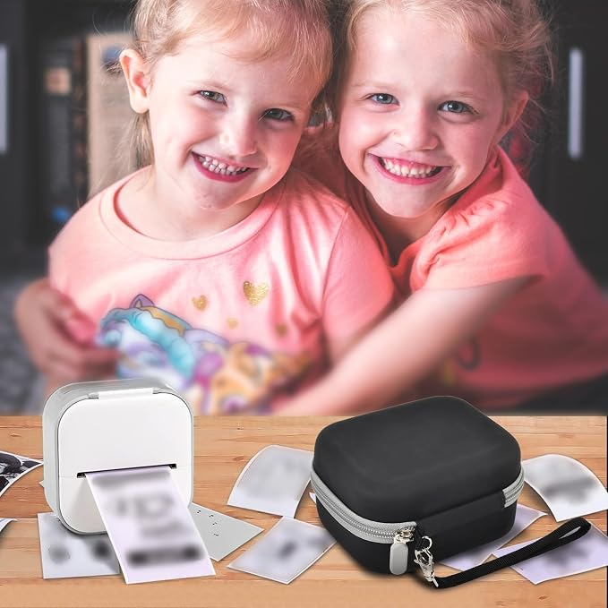 ANKHOH Label Maker Case for Memoking T02/ for Phomemo M02/ M02S/ M02 Pro/ Q30S/