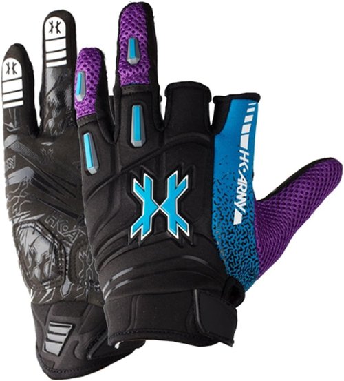 HK Army Pro Paintball Gloves - Enhanced Grip & Comfort for Ultimate Performance | Black Size M