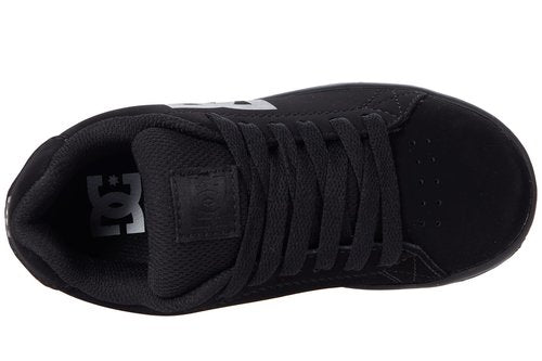 DC Boy's GAVELER Skate Shoe, Black, 12 M M US Big Kid