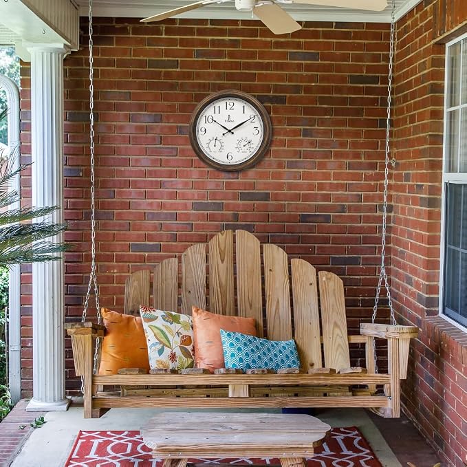 Outdoor Clocks for Patio Waterproof