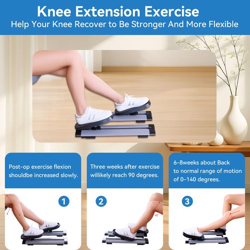 CABZOON Knee Replacement Recovery Aids,Knee Surgery Recovery Equipment,Knee Glide for Knee Replacement Recovery Aids Kit Knee Therapy Exercise Strengthening Equipment for PCL MCL ACL