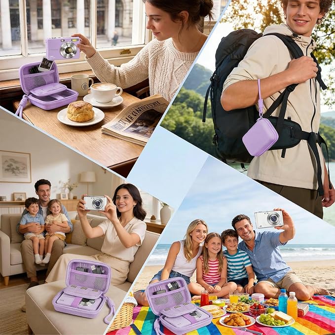 Digital Camera Case Compatible