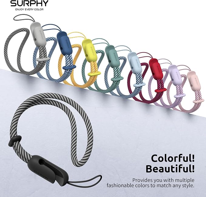 SURPHY 2 Pack Phone Lanyard for Cellphone Case, Phone Wrist Strap for Case