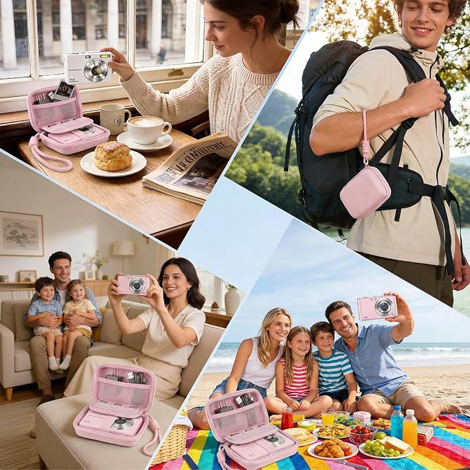 Digital Camera Case Compatible
