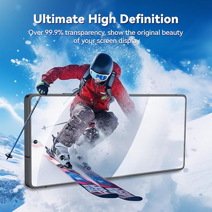 Wiaocit 3 Pack Tempered Glass Screen Protector