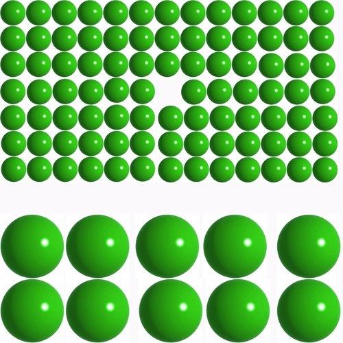 Byrna | 68 Caliber Nylon Paintballs - Solid Plastic Projectiles for Target Practice & Home Defense - 100 Count