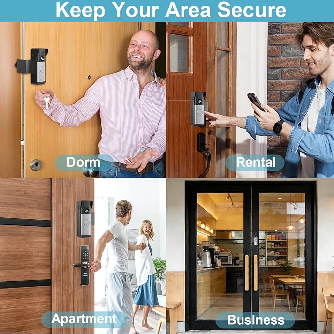 2026 Upgrade Anti-Theft Video Doorbell Mount