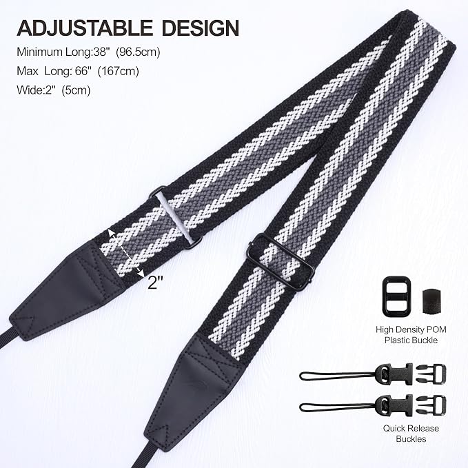 Padwa Lifestyle Adjustable Camera Strap
