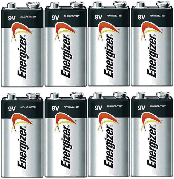 E522 Max 9V Alkaline battery Exp. 12/29 or later