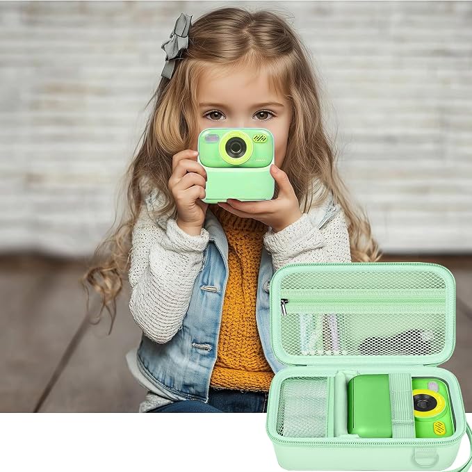 Leayjeen Kids Camera Case Compatible