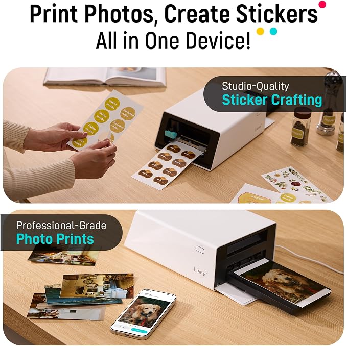 Liene PixCut S1 Color Sticker Printer & Cutting Machine