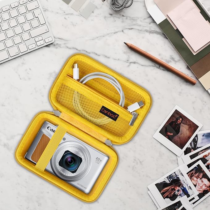 Canboc Carrying Case for Canon PowerShot SX740/ SX730/ SX720/ SX620/ G7X Mark