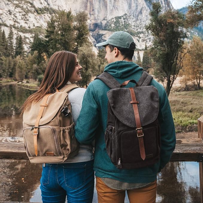 BAGSMART Camera Backpack, DSLR Camera Bag Backpacks