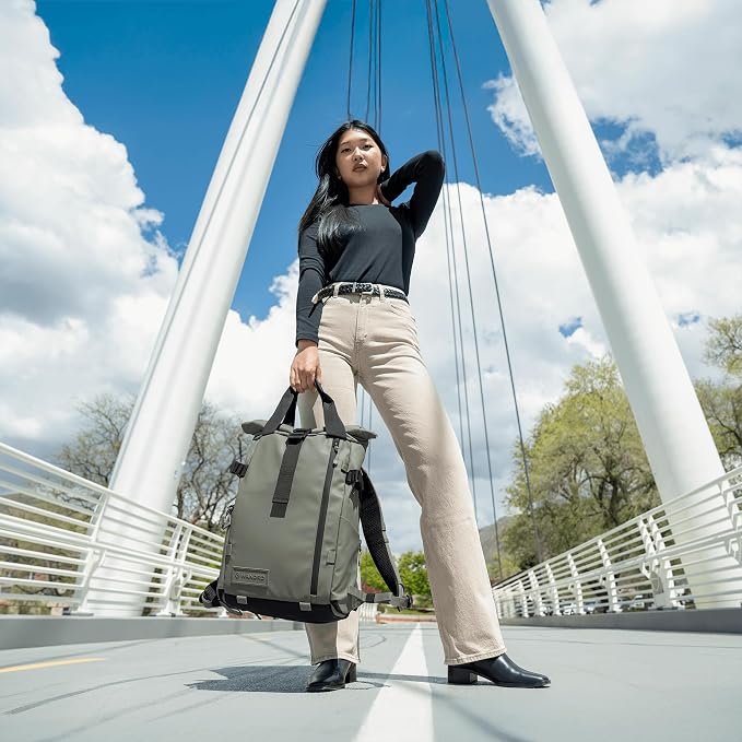 WANDRD PRVKE Rolltop 15L V4 Photography Bundle – Compact Travel Camera Backpack