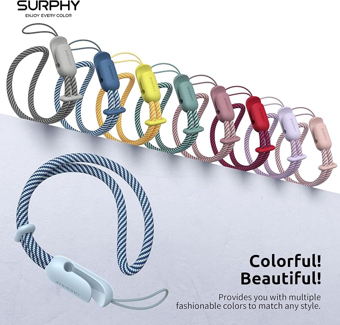 SURPHY 2 Pack Phone Lanyard for Cellphone Case, Phone Wrist Strap for Case
