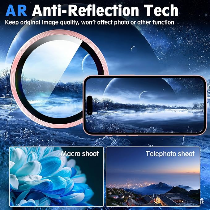 SiHPuoy 3 Pack Camera Lens Protector