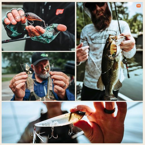 MONSTERBASS Fishing Mystery Box | Ultimate Bass Fishing Kit with Top Lures for Smallmouth & Largemouth Bass