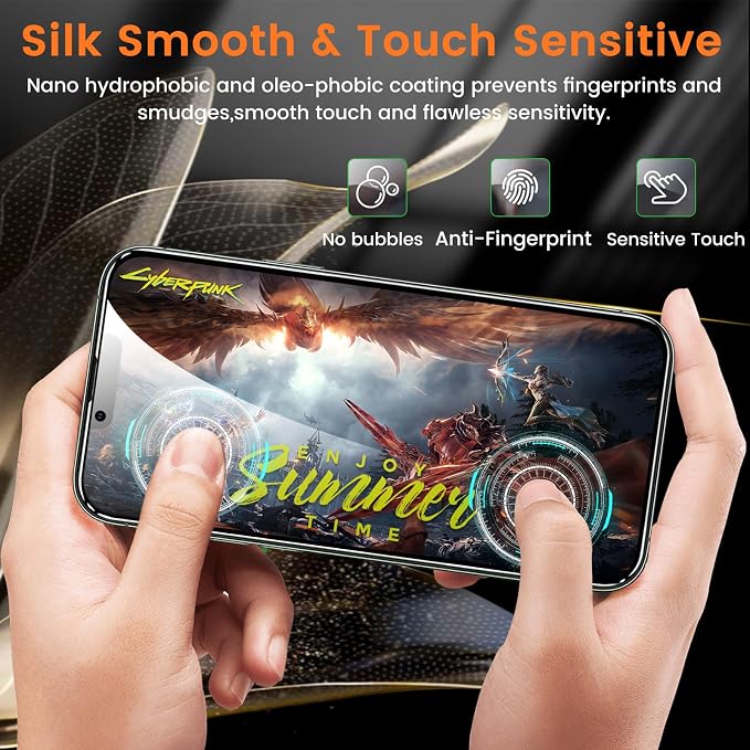 Lesakit 3+3 Pack Privacy Screen Protector