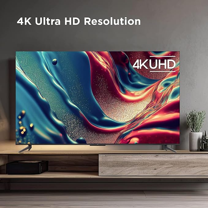 TCL 43-Inch Class 4-Series 4K 2160P LED Smart Roku TV Dual-Band WiFi Works with Siri Alexa and Hey Google (Renewed)