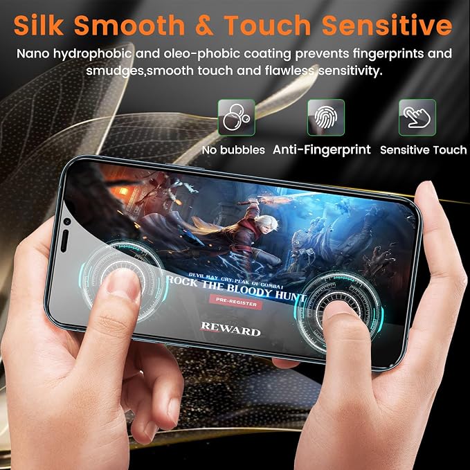 Lesakit 3+3 Pack Privacy Screen Protector