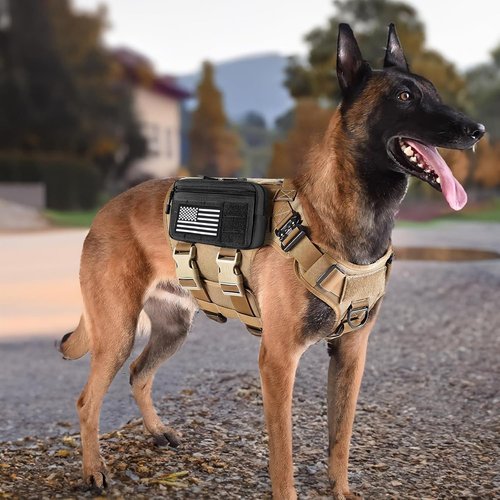 MOLLE Tactical Admin Pouch - Laser Cut Utility Bag with US Flag Patch & Keychain for Gear Organization