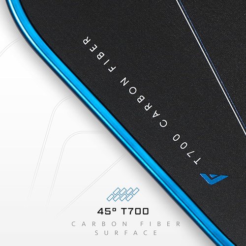 Franklin Sports PRO Pickleball Paddles - C45 Carbon Fiber Series | USAP & UPA Approved Design