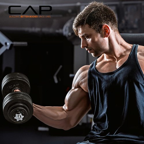 Cap Barbell Adjustable Dumbbell Weight Set - Versatile Fitness Solution | Multiple Sizes Available