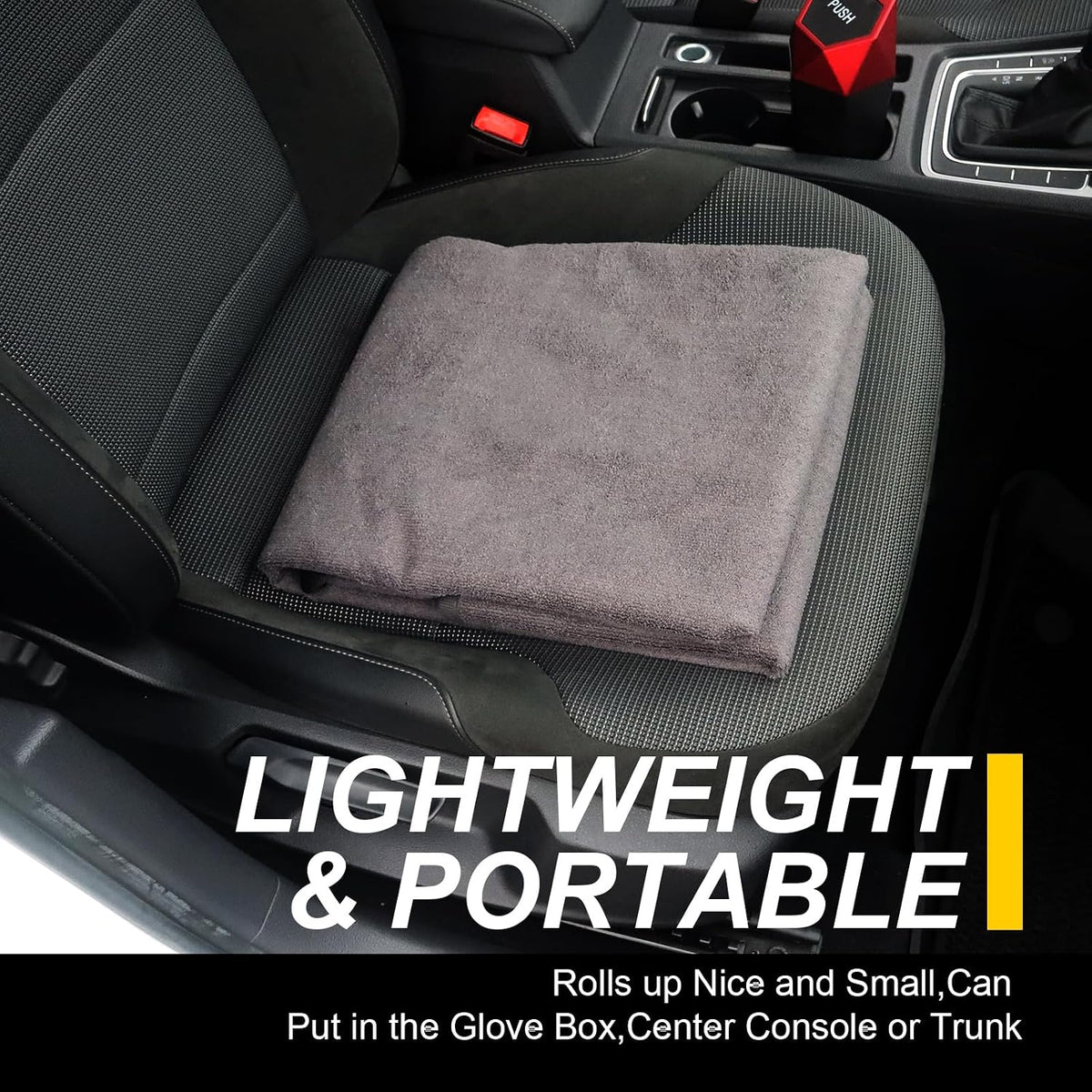 Back Seat Cover for Car Trucks Van SUV Jeep,Waterproof Rear Bench Towel Seat Covers for Dogs and Kids,Automotive Backseat Protector (Grey)