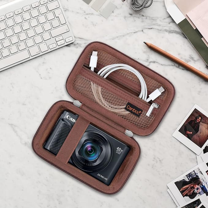 Canboc Carrying Case for Canon PowerShot SX740/ SX730/ SX720/ SX620/ G7X Mark